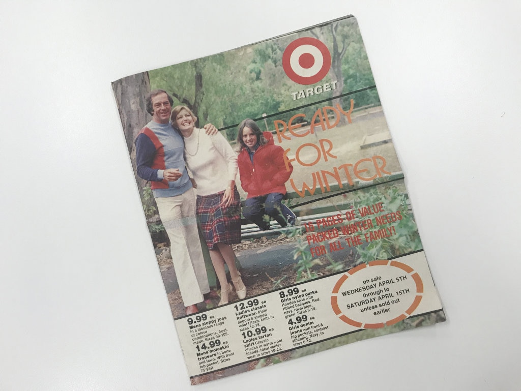 Vintage Target catalogue Townsville Bulletin