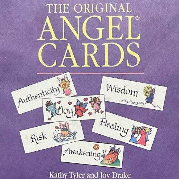 Libby sometimes turns to angel cards to help her make decisions.