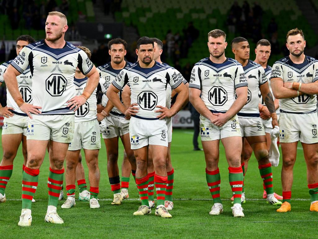 The Rabbitohs are firmly rooted at the bottom of the table. Picture: NRL Photos