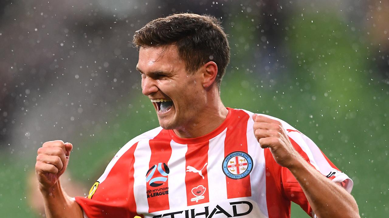 Melbourne City have thrashed the Central Coast Mariners 3-1