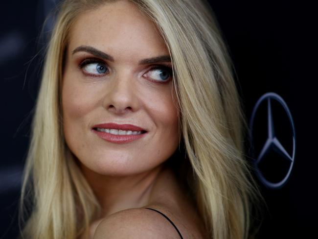 SYDNEY, AUSTRALIA - MARCH 24: Erin Molan attends the Mercedes-Benz Sydney Women in Business luncheon on March 24, 2021 in Sydney, Australia. (Photo by Don Arnold/Getty Images)