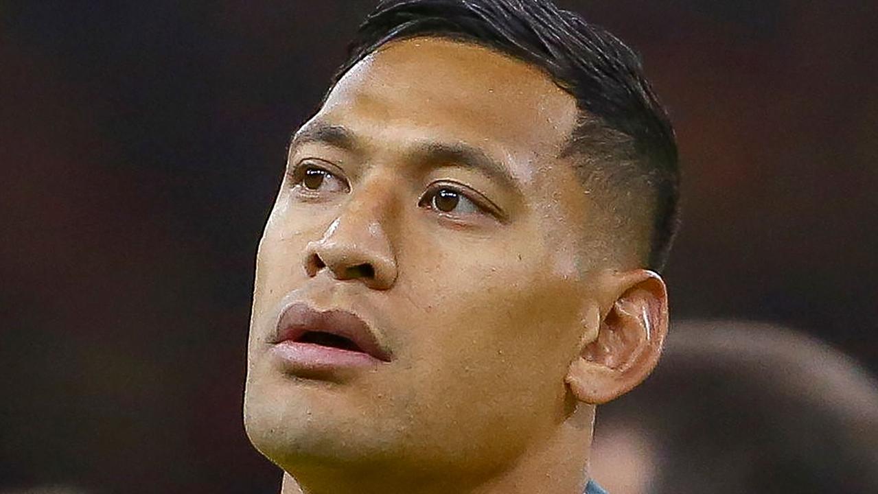 Israel Folau’s GoFundMe page has been pulled down by the website.
