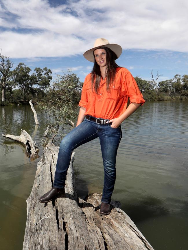 Grazier and agriculture advocate Kate McBride. Picture: David Geraghty