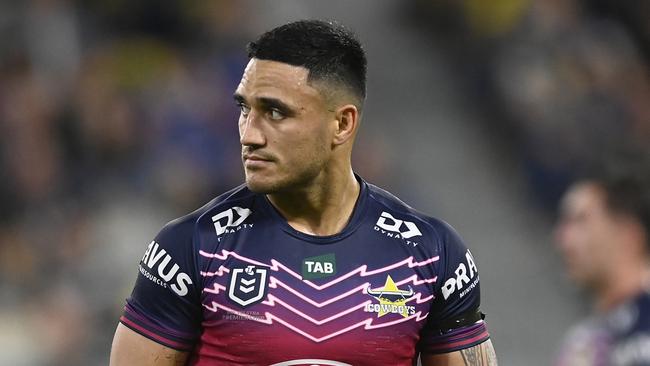 Valentine Holmes was expected to meet officials from the NRL integrity unit on Monday. Picture: Getty Images