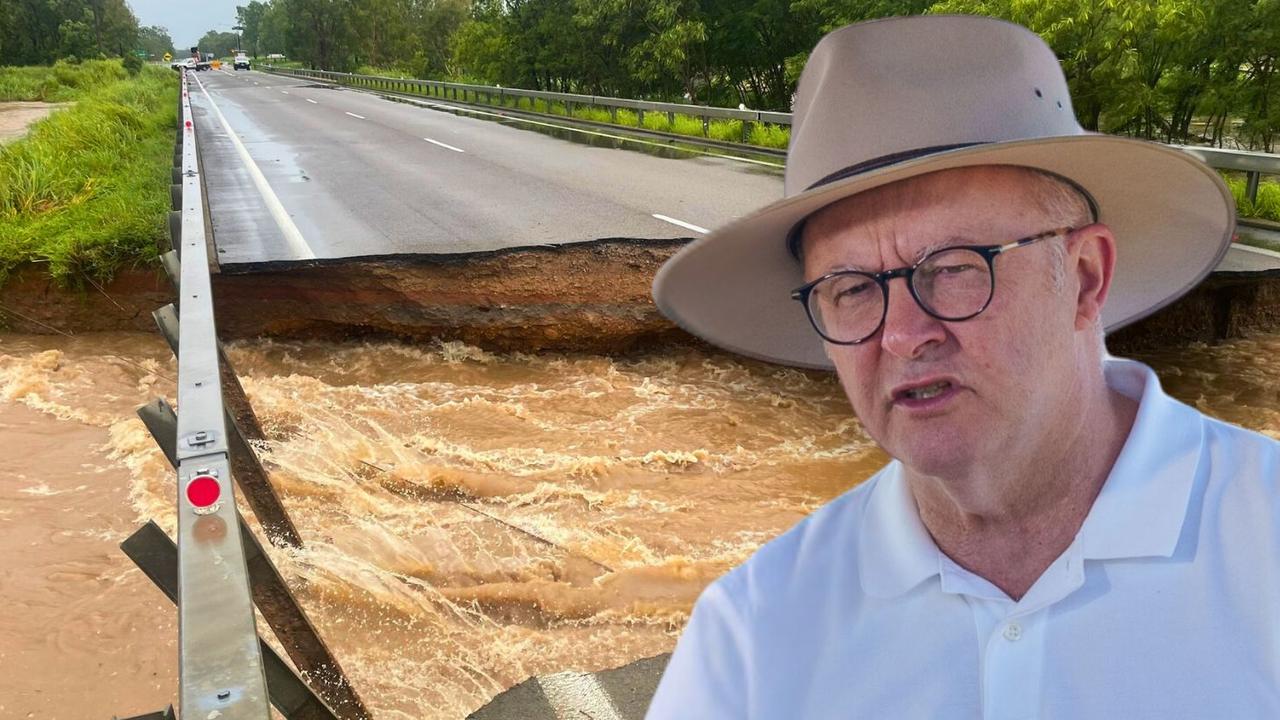 ‘Clearly, it’s too low’: PM surveys Bruce Hwy damage as support rolls out