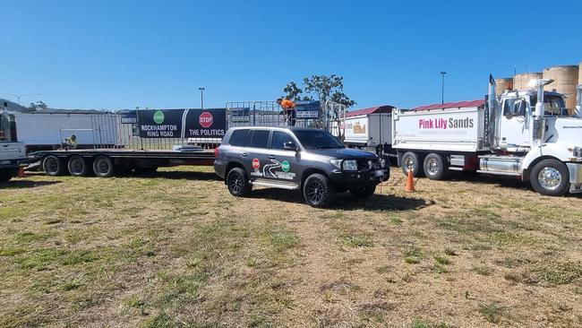 The rally will travel from Rockhampton to Canberra.