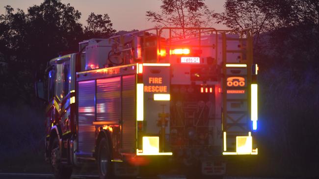 A smoke warning has been issued, after a grassfire has been raging on since Tuesday afternoon in Takura, near Hervey Bay.