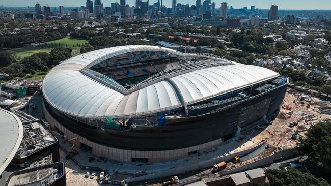 The new Sydney Football Stadium.