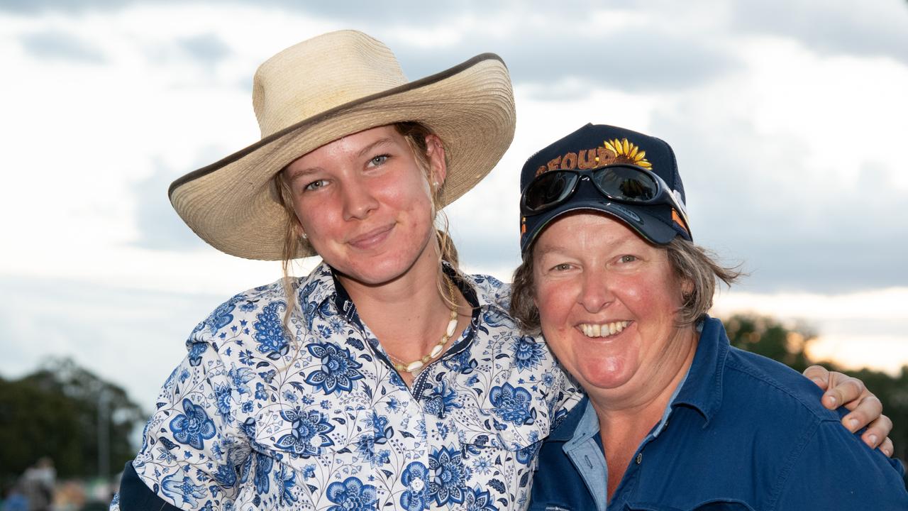 Jacinta Morice (left) and Tiffany Morice. Heritage Bank Toowoomba Royal Show. Thursday April 18th, 2024 Picture: Bev Lacey