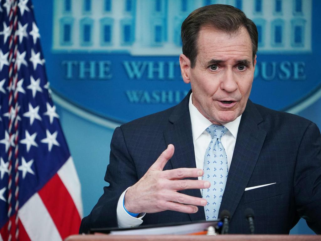 National Security Council spokesman John Kirby. Picture: AFP