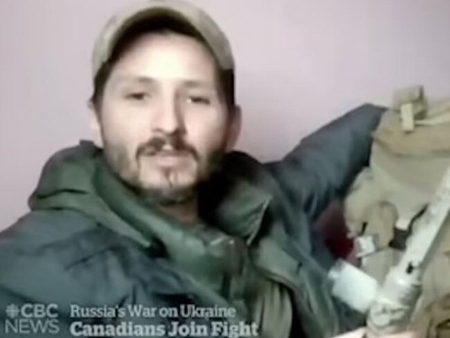 Canadian computer scientist Wali, regarded as the world’s deadliest’ sniper, is in Ukraine to fight the Russians. Picture: Supplied