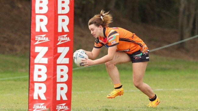 Ashlee Russell is a key player for the Tigers' league tag side. Picture: The Entrance Tigers RLFC