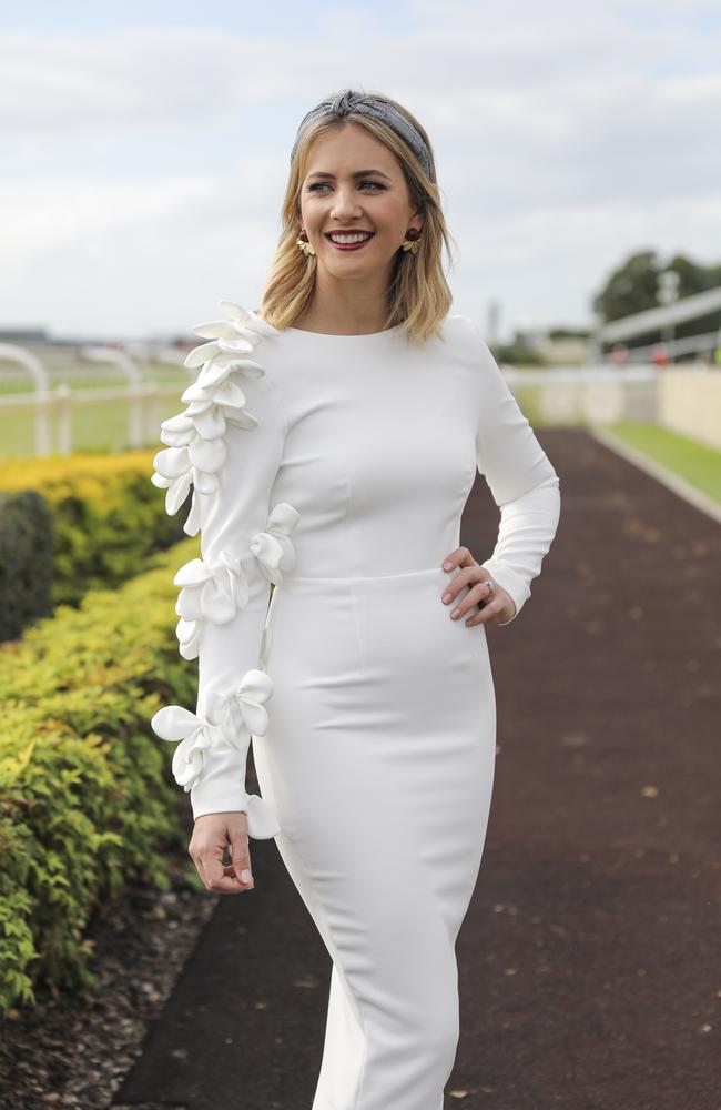 Kendall Gilding is looking sharp ahead of the start of the Channel 7 Brisbane Racing Carnival on May 12. Picture: Mark Cranitch