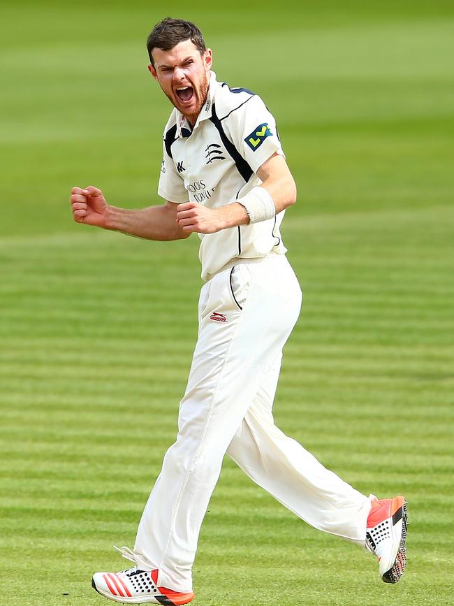 James Harris in action for Middlesex. Picture: Jordan Mansfield/Getty Images