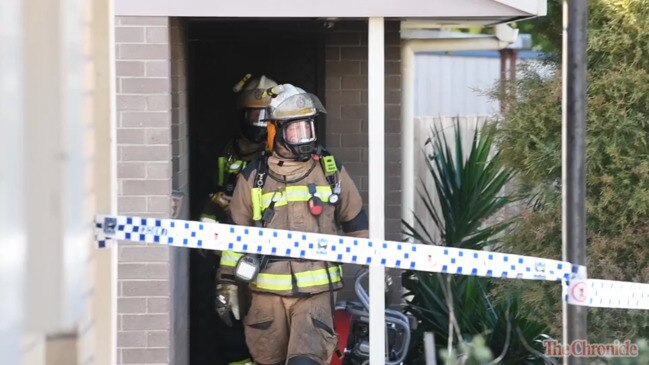 Toowoomba unit fire