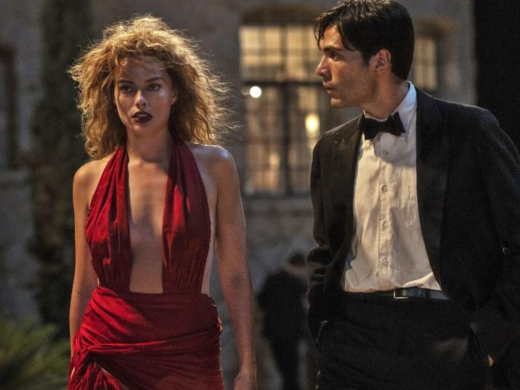 Margot Robbie and Diego Calva in Babylon. Picture: Paramount Pictures