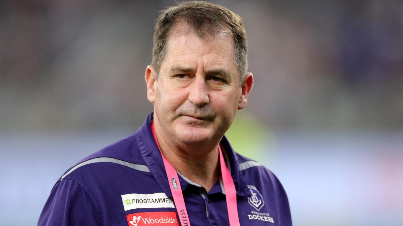 Ross Lyon revealed he’s open to talking to Carlton about its potential coaching opening (AAP Image/Richard Wainwright)