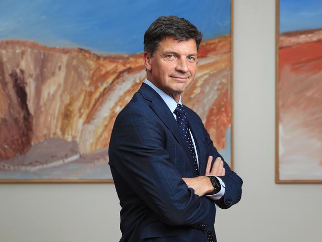 30/4/21: Angus Taylor, Minister for Energy and Emissions Reduction. John Feder/The Australian.