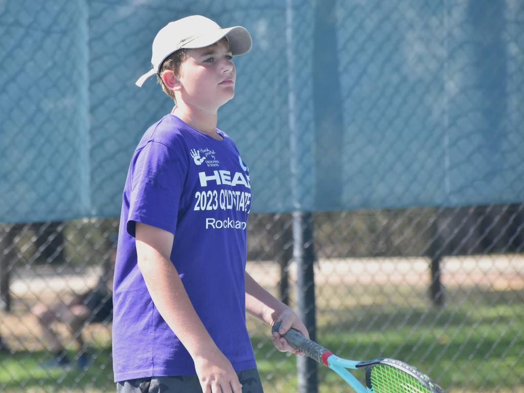 Action from Head State Age Junior Championships, Rockhampton Regional Tennis Centre, September 17, 2023.