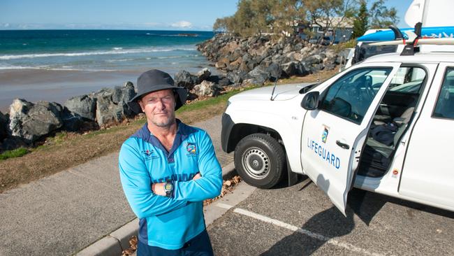 Coffs Harbour City Council, Lifeguard coordinator Greg Hackfath. Photo Trevor Veale / Coffs Coast Advocate