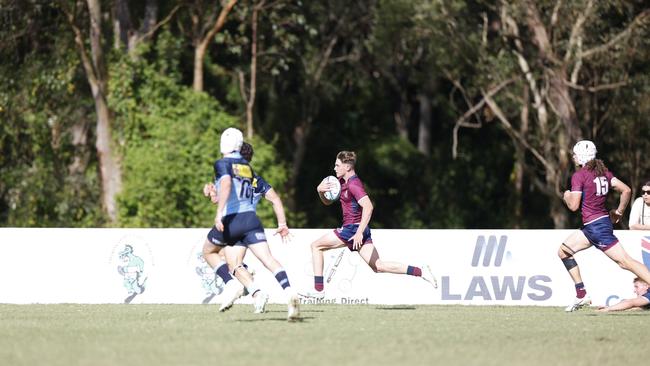 Action from the Queensland Reds v New South Wales Waratahs Under 19s clash. Pic credit: Kev Nagle.