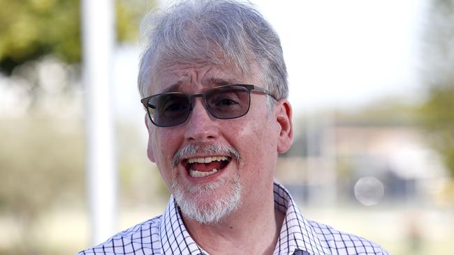 Queensland Director General Shaun Drummond during a press conference in Brisbane. Picture: NCA NewsWire/Tertius Pickard