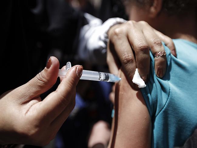 No COVID-19 vaccine has been approved for children in Australia. Picture: AFP