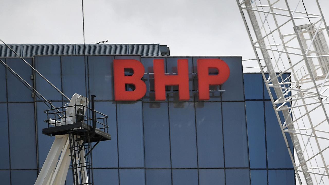 BHP is struggling to find workers, blaming a shortage of skilled migrants. Picture: William West/AFP