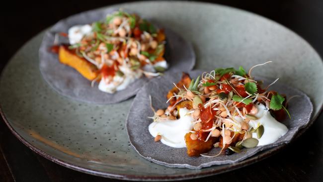 The New Black, Fortitude Valley, Pumpkin Tacos. Picture: Peter Wallis