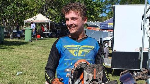 Brayden Erbacher died in a freak accident at Wonthaggi Motocross Track. picture: Facebook