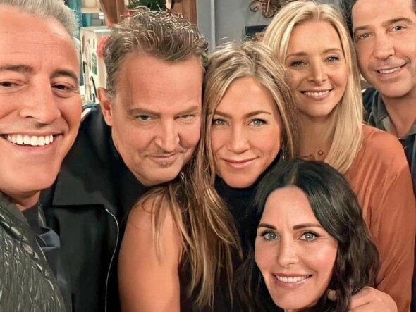 The gang back together. Picture: HBO Max/YouTube