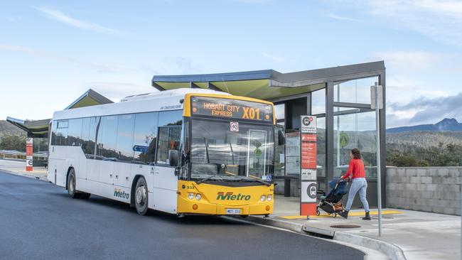 The park and ride facility at Huntingfield, which opened in September 2022. Picture: Supplied