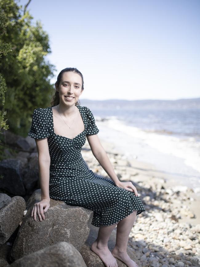 Madeleine (Maddy) McGregor has been announced the 2022 Tasmanian Rhodes Scholar. Picture Eddie Safarik