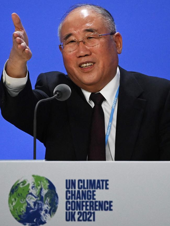 China's special climate envoy Xie Zhenhua. Picture: AFP