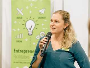 THINK TANK: Entrepreneurship facilitator Rebecca Corbett says the event is a perfect opportunity to share ideas, within a safe space. Picture: Nathan Benjamin