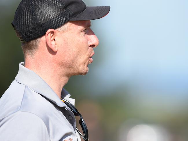 Woori Yallock coach Barry McDonald. Picture: Josie Hayden