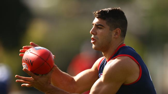 Christian Petracca features in more than 10 per cent of teams after his 188 against Adelaide.