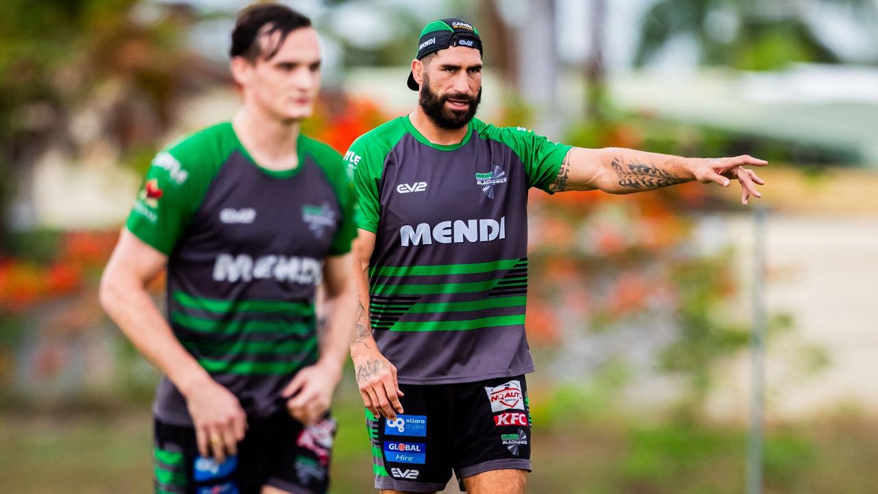 Townsville Blackhawks player James Tamou is gearing up for another season in the Queensland Cup in 2025. Picture: Townsville Blackhawks.