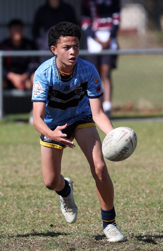 School rugby league finals, Mabel Park vs. Ipswich, Acacia Ridge. Picture: Liam Kidston