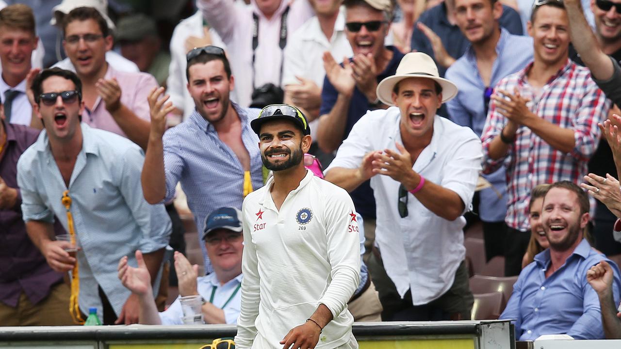 Virat Kohli is winless after eight Tests in Australia.