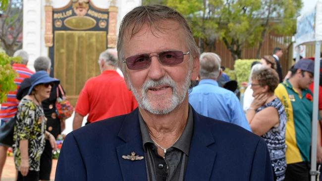 Craig Fothergill at Anzac Day Gayndah 2019. Picture: Felicity Ripper