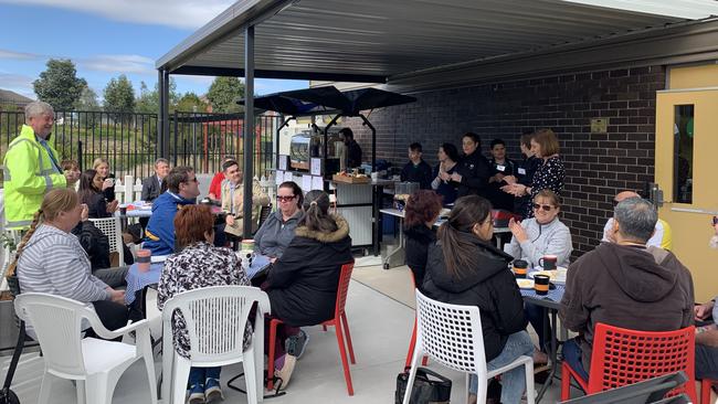 The Ponds School’s new cafe was a full house when it opened last week.