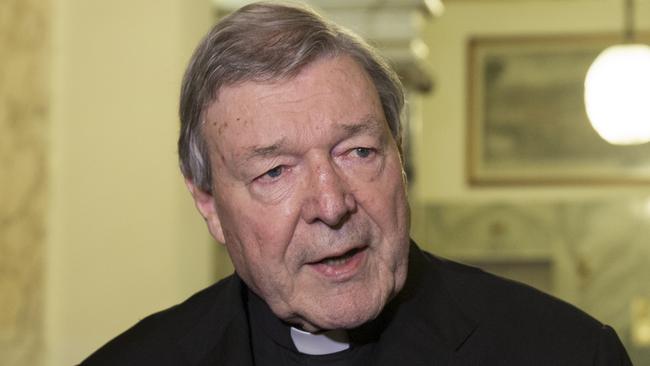 Pell was involved in moving paedophile priests as a consultor to Ronald Mulkearns, counsel assisting the child abuse royal commission has submitted. Picture: Ella Pellegrini