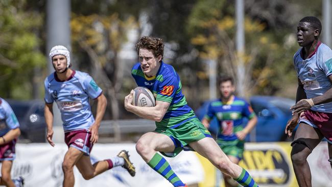 Matt Thomas of GPS rugby colts. PICTURE BRENDAN HERTEL, QRU