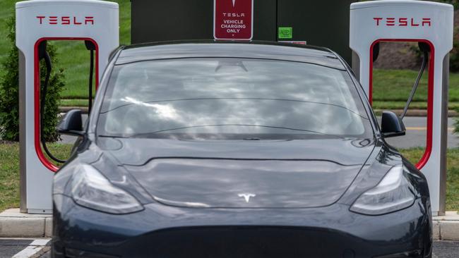 With the trend towards electrification of personal and public transport, increasing use of EVs is driving investment opportunities in battery materials including lithium, graphite, nickel and some copper, while ultimately reducing reliance on fossil fuels over time. Picture: AFP