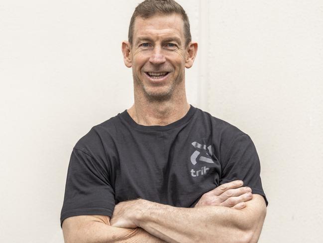 Ex-Sharks and Eels half Adam Dykes is the latest retired NRL star to enjoy success in the fitness business. Picture: Supplied