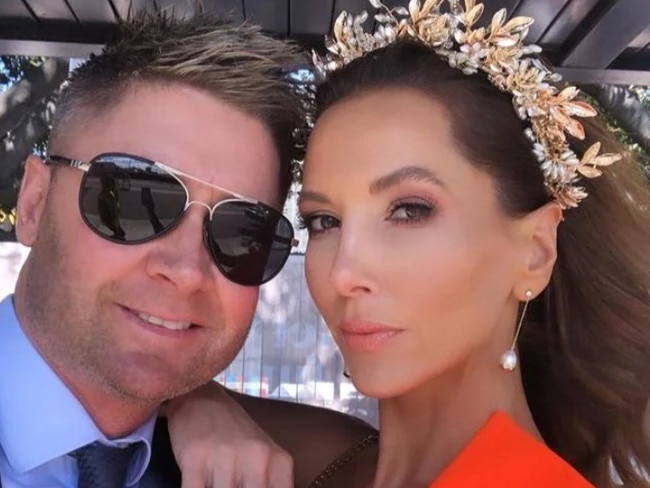 Kyly has denied rumours she and ex-husband, Michael Clarke, 40, are back together following their split in February 2020. Picture: Instagram