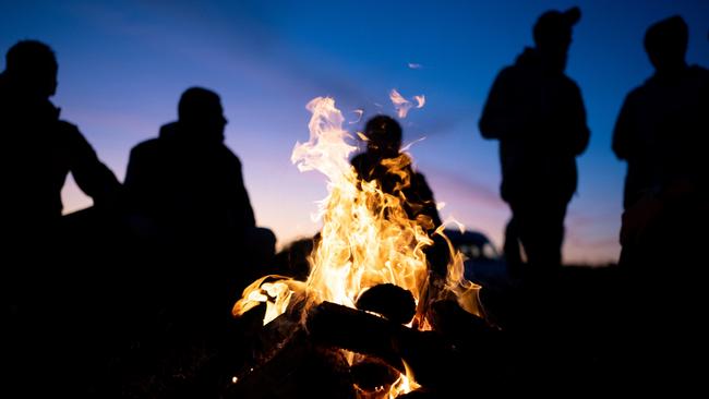 The Alfred’s Dr Dane Holden said people should make sure there are no obstacles around campfires. Image: Supplied