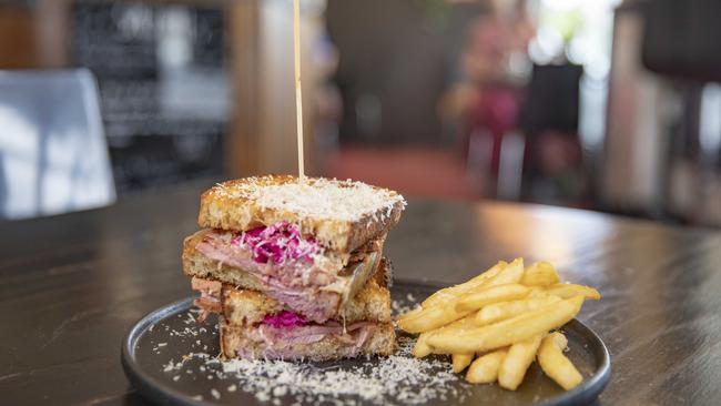 Reuben Sandwich at Landsdowne Cafe.Picture: Linda Higginson