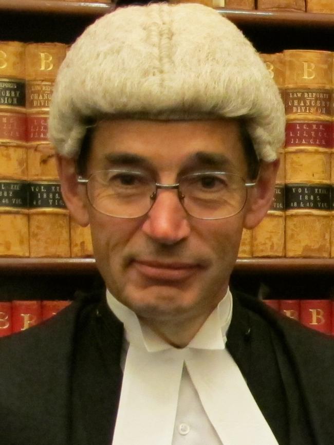 Former High Court judge Geoffrey Nettle.